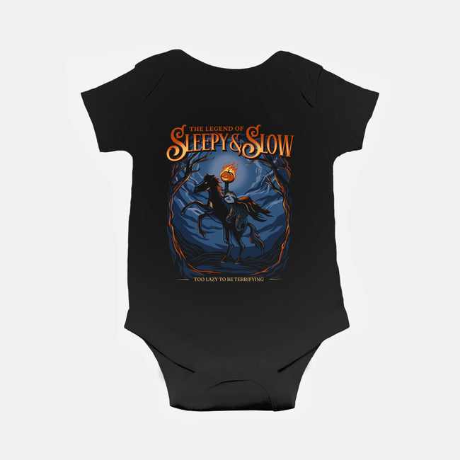 The Legend Of Sleepy And Slow-Baby-Basic-Onesie-Danhood