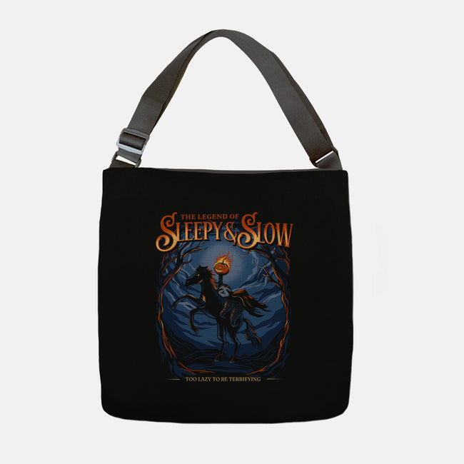 The Legend Of Sleepy And Slow-None-Adjustable Tote-Bag-Danhood