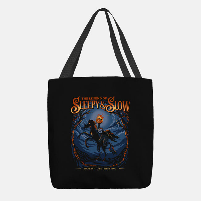 The Legend Of Sleepy And Slow-None-Basic Tote-Bag-Danhood