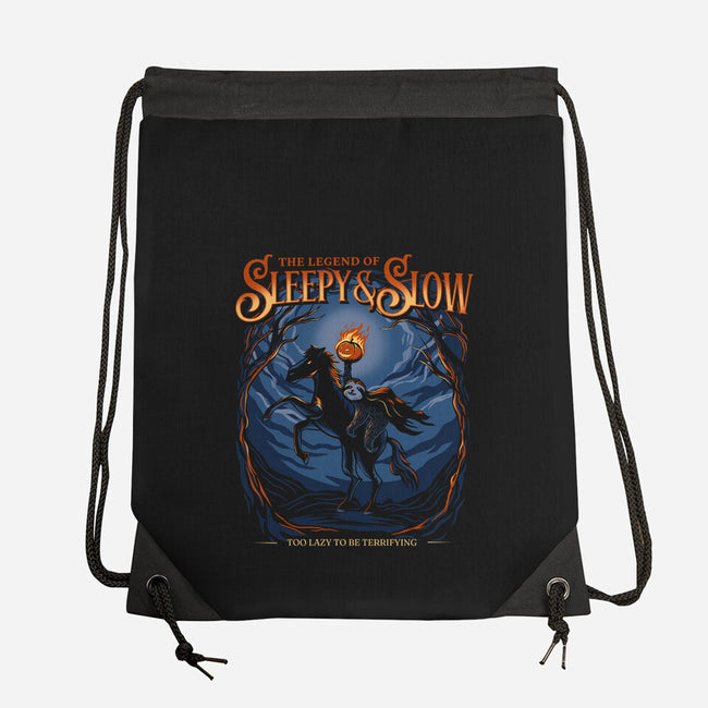 The Legend Of Sleepy And Slow-None-Drawstring-Bag-Danhood