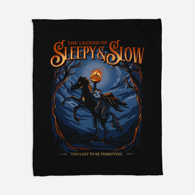 The Legend Of Sleepy And Slow-None-Fleece-Blanket-Danhood