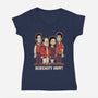 Insanity Later-Womens-V-Neck-Tee-P1yu5h