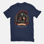 Odysseus Travel And Tours-Womens-Fitted-Tee-glitchygorilla