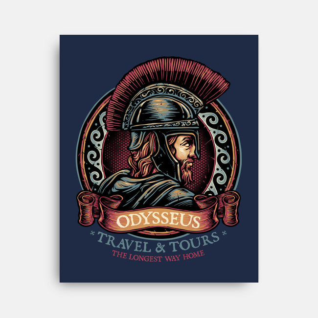 Odysseus Travel And Tours-None-Stretched-Canvas-glitchygorilla