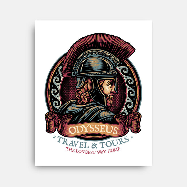 Odysseus Travel And Tours-None-Stretched-Canvas-glitchygorilla