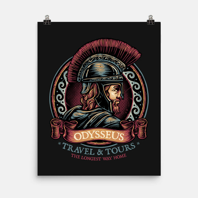 Odysseus Travel And Tours-None-Matte-Poster-glitchygorilla
