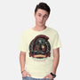 Odysseus Travel And Tours-Mens-Basic-Tee-glitchygorilla
