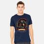 Odysseus Travel And Tours-Mens-Heavyweight-Tee-glitchygorilla