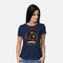 Odysseus Travel And Tours-Womens-Basic-Tee-glitchygorilla