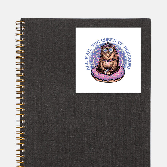 The Queen Of Dungeons-None-Glossy-Sticker-glitchygorilla