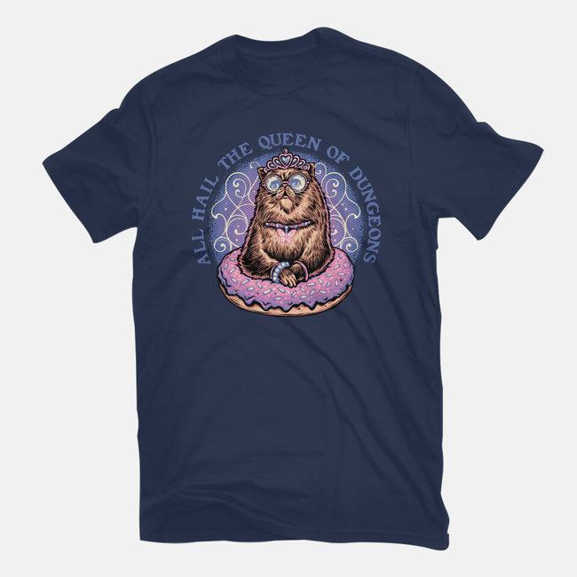 The Queen Of Dungeons-Unisex-Basic-Tee-glitchygorilla