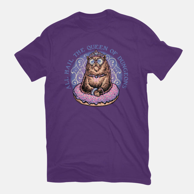 The Queen Of Dungeons-Mens-Basic-Tee-glitchygorilla