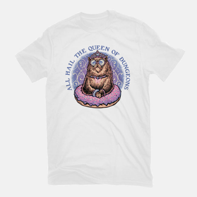 The Queen Of Dungeons-Youth-Basic-Tee-glitchygorilla