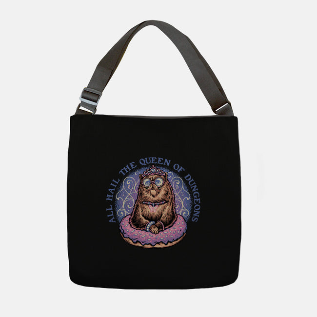 The Queen Of Dungeons-None-Adjustable Tote-Bag-glitchygorilla