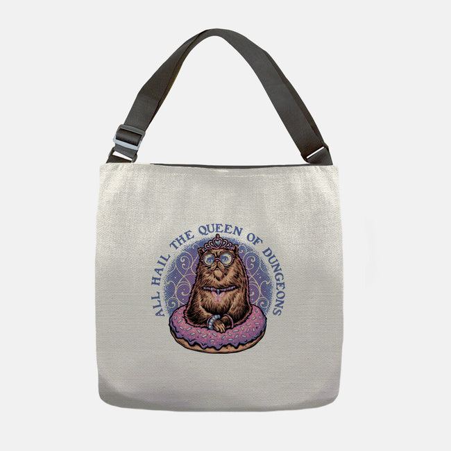 The Queen Of Dungeons-None-Adjustable Tote-Bag-glitchygorilla