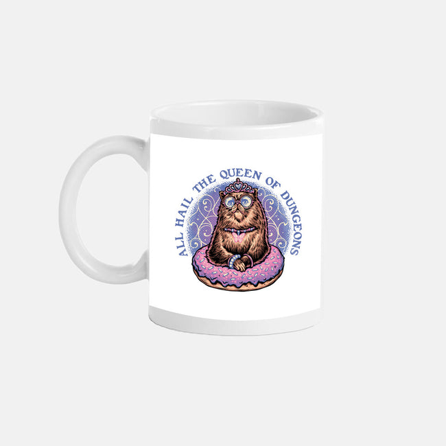 The Queen Of Dungeons-None-Mug-Drinkware-glitchygorilla