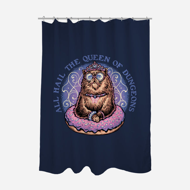 The Queen Of Dungeons-None-Polyester-Shower Curtain-glitchygorilla