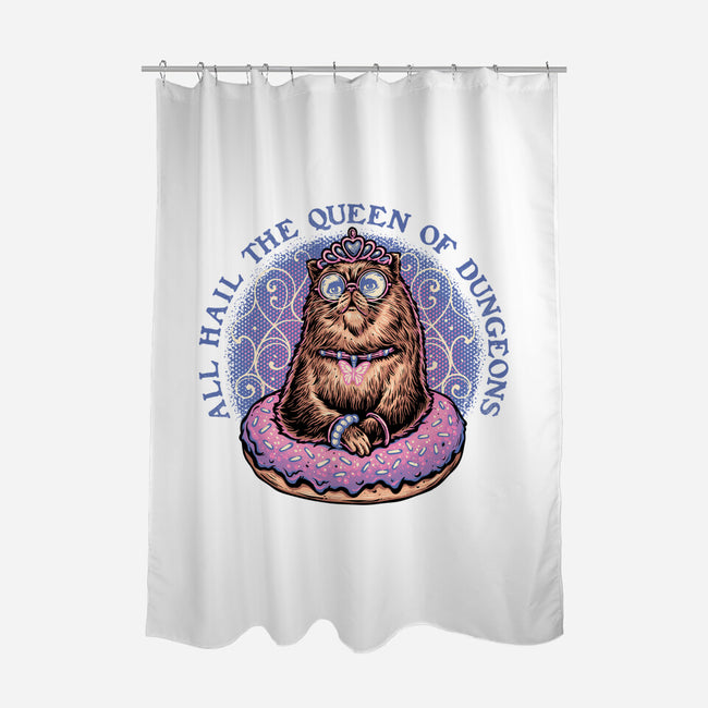 The Queen Of Dungeons-None-Polyester-Shower Curtain-glitchygorilla