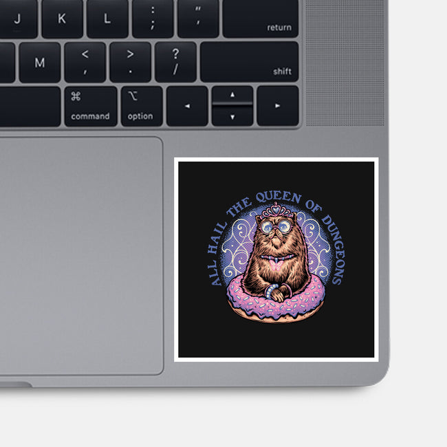 The Queen Of Dungeons-None-Glossy-Sticker-glitchygorilla