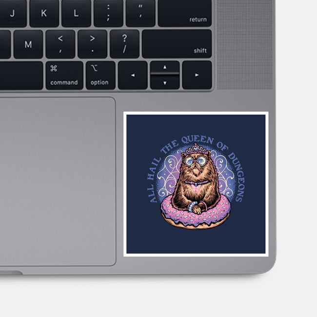The Queen Of Dungeons-None-Glossy-Sticker-glitchygorilla