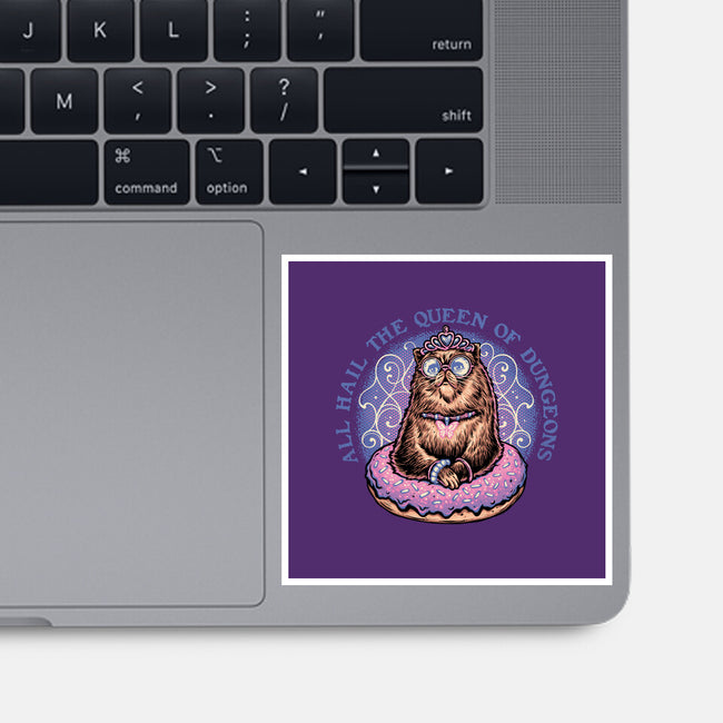 The Queen Of Dungeons-None-Glossy-Sticker-glitchygorilla
