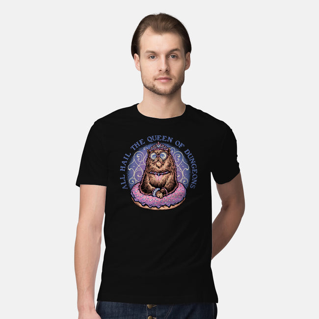 The Queen Of Dungeons-Mens-Premium-Tee-glitchygorilla