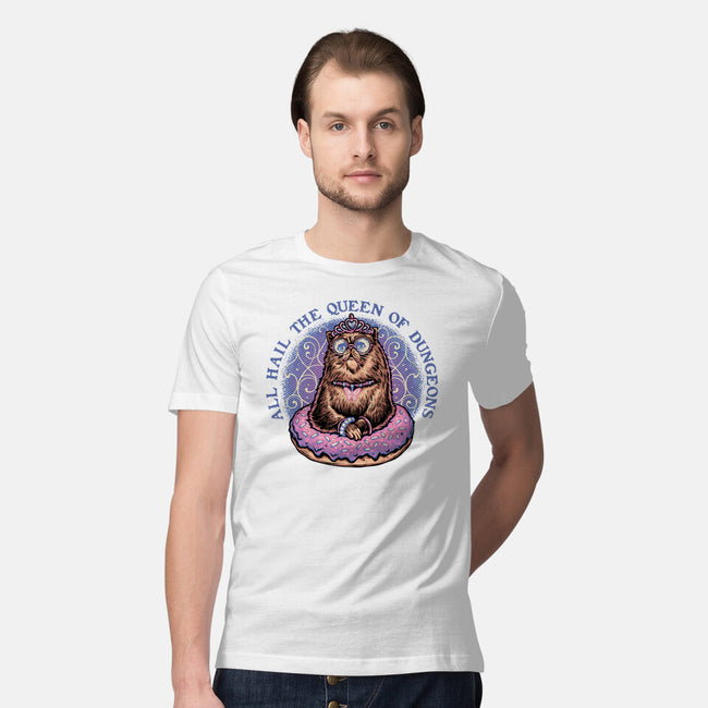 The Queen Of Dungeons-Mens-Premium-Tee-glitchygorilla