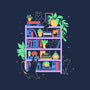 Rainbow Bookshelf Cats-Mens-Premium-Tee-tobefonseca