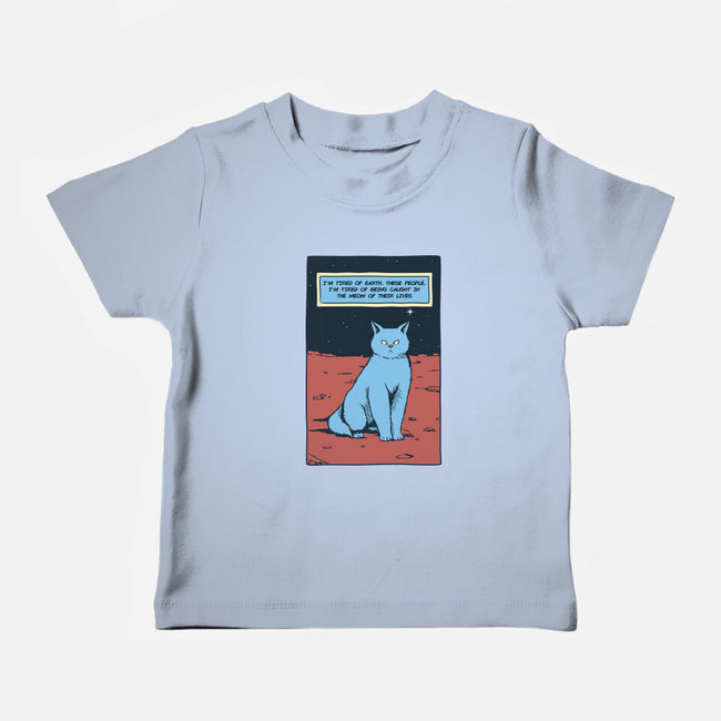 I'm Tired Of Earth-Baby-Basic-Tee-tobefonseca