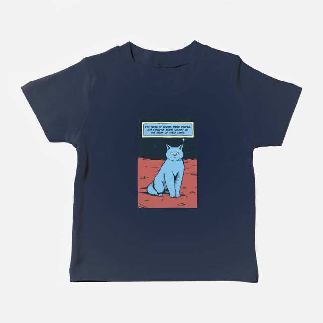 I'm Tired Of Earth-Baby-Basic-Tee-tobefonseca