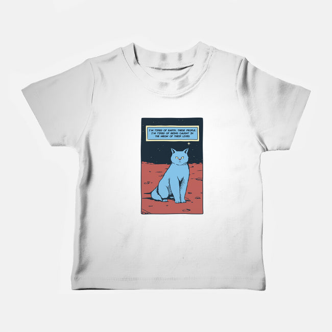 I'm Tired Of Earth-Baby-Basic-Tee-tobefonseca