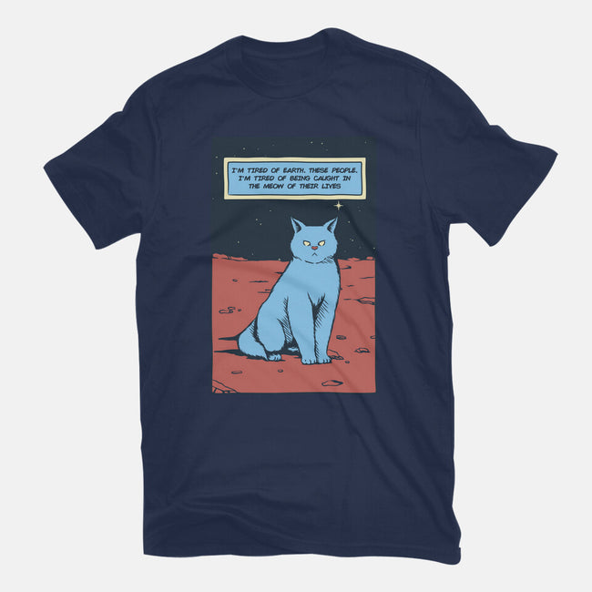 I'm Tired Of Earth-Unisex-Basic-Tee-tobefonseca
