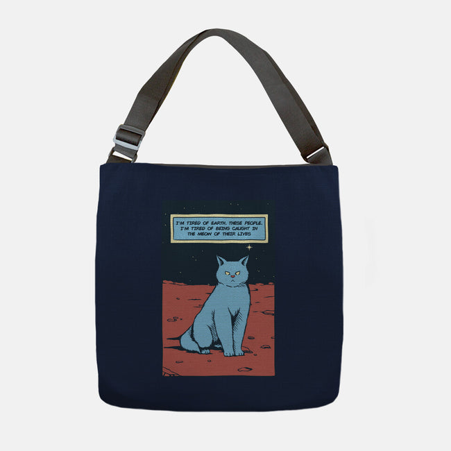 I'm Tired Of Earth-None-Adjustable Tote-Bag-tobefonseca