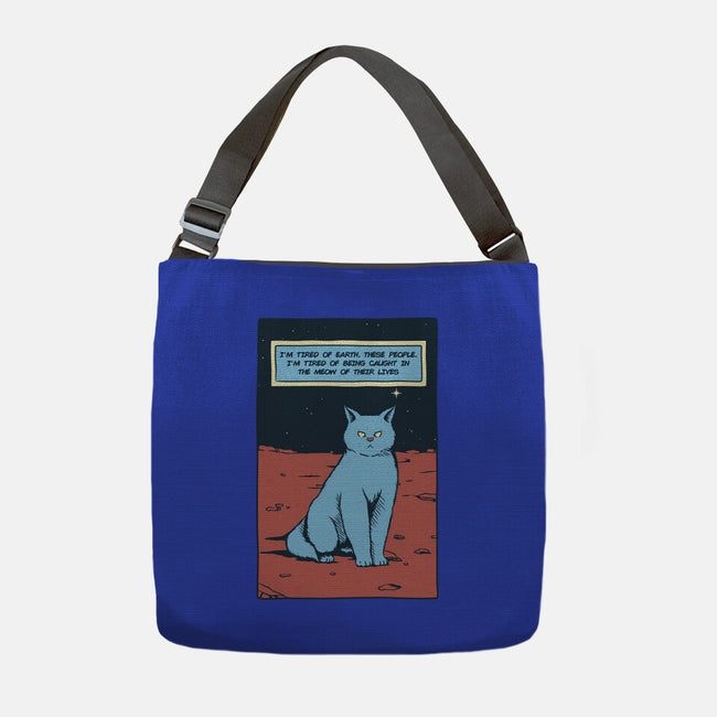 I'm Tired Of Earth-None-Adjustable Tote-Bag-tobefonseca