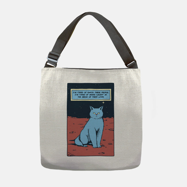 I'm Tired Of Earth-None-Adjustable Tote-Bag-tobefonseca