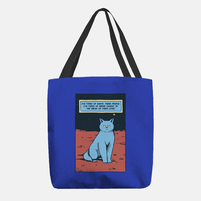 I'm Tired Of Earth-None-Basic Tote-Bag-tobefonseca