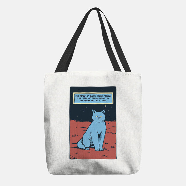 I'm Tired Of Earth-None-Basic Tote-Bag-tobefonseca