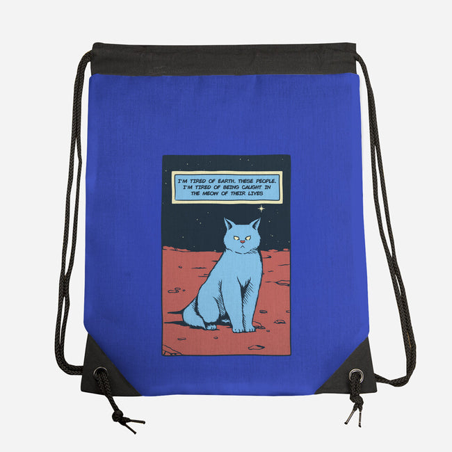 I'm Tired Of Earth-None-Drawstring-Bag-tobefonseca
