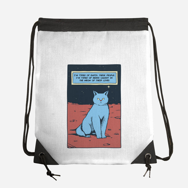 I'm Tired Of Earth-None-Drawstring-Bag-tobefonseca