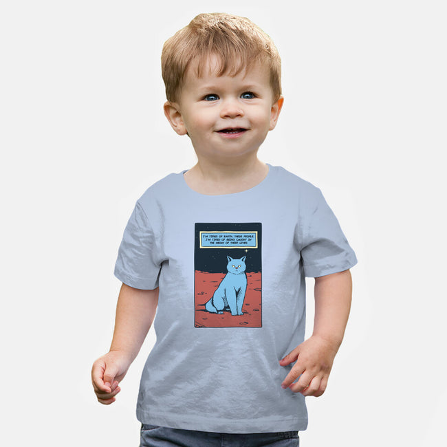I'm Tired Of Earth-Baby-Basic-Tee-tobefonseca