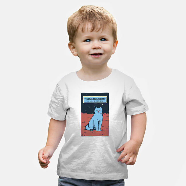 I'm Tired Of Earth-Baby-Basic-Tee-tobefonseca