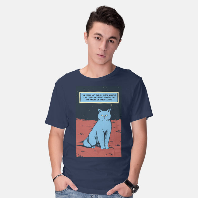 I'm Tired Of Earth-Mens-Basic-Tee-tobefonseca