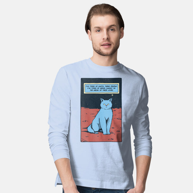 I'm Tired Of Earth-Mens-Long Sleeved-Tee-tobefonseca