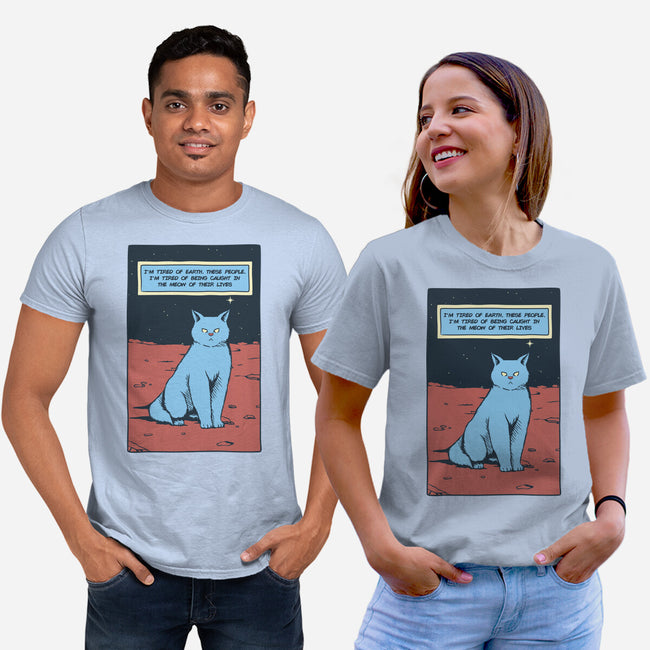 I'm Tired Of Earth-Unisex-Basic-Tee-tobefonseca