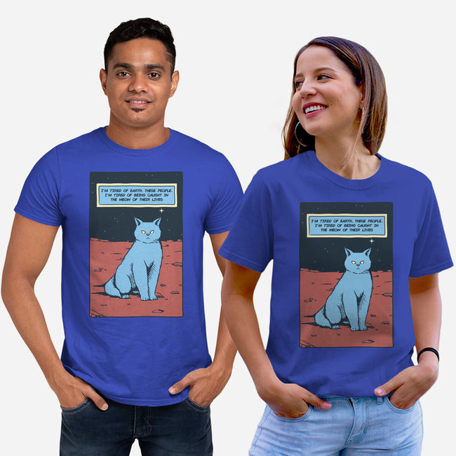 I'm Tired Of Earth-Unisex-Basic-Tee-tobefonseca