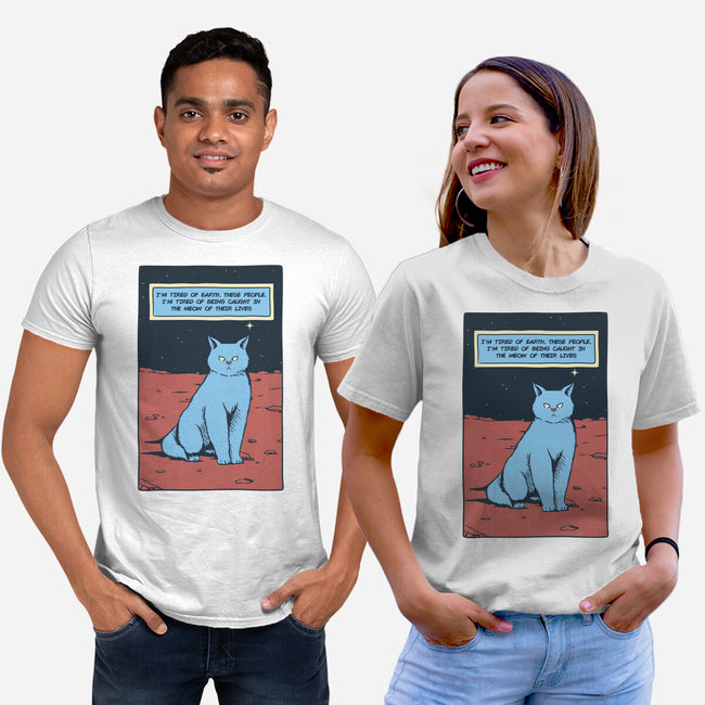 I'm Tired Of Earth-Unisex-Basic-Tee-tobefonseca