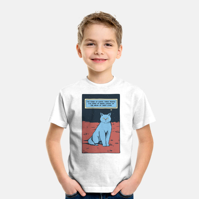 I'm Tired Of Earth-Youth-Basic-Tee-tobefonseca