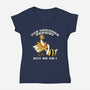 The Horrors Persist But So Do I-Womens-V-Neck-Tee-tobefonseca