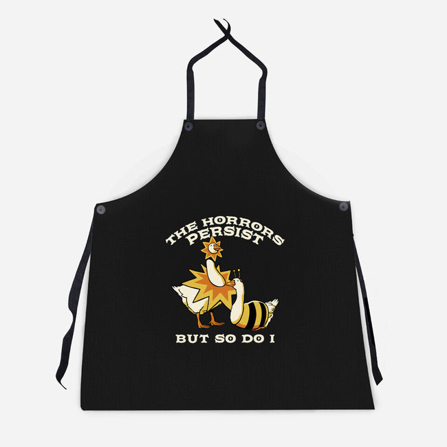 The Horrors Persist But So Do I-Unisex-Kitchen-Apron-tobefonseca