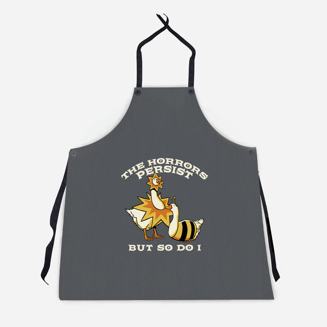 The Horrors Persist But So Do I-Unisex-Kitchen-Apron-tobefonseca